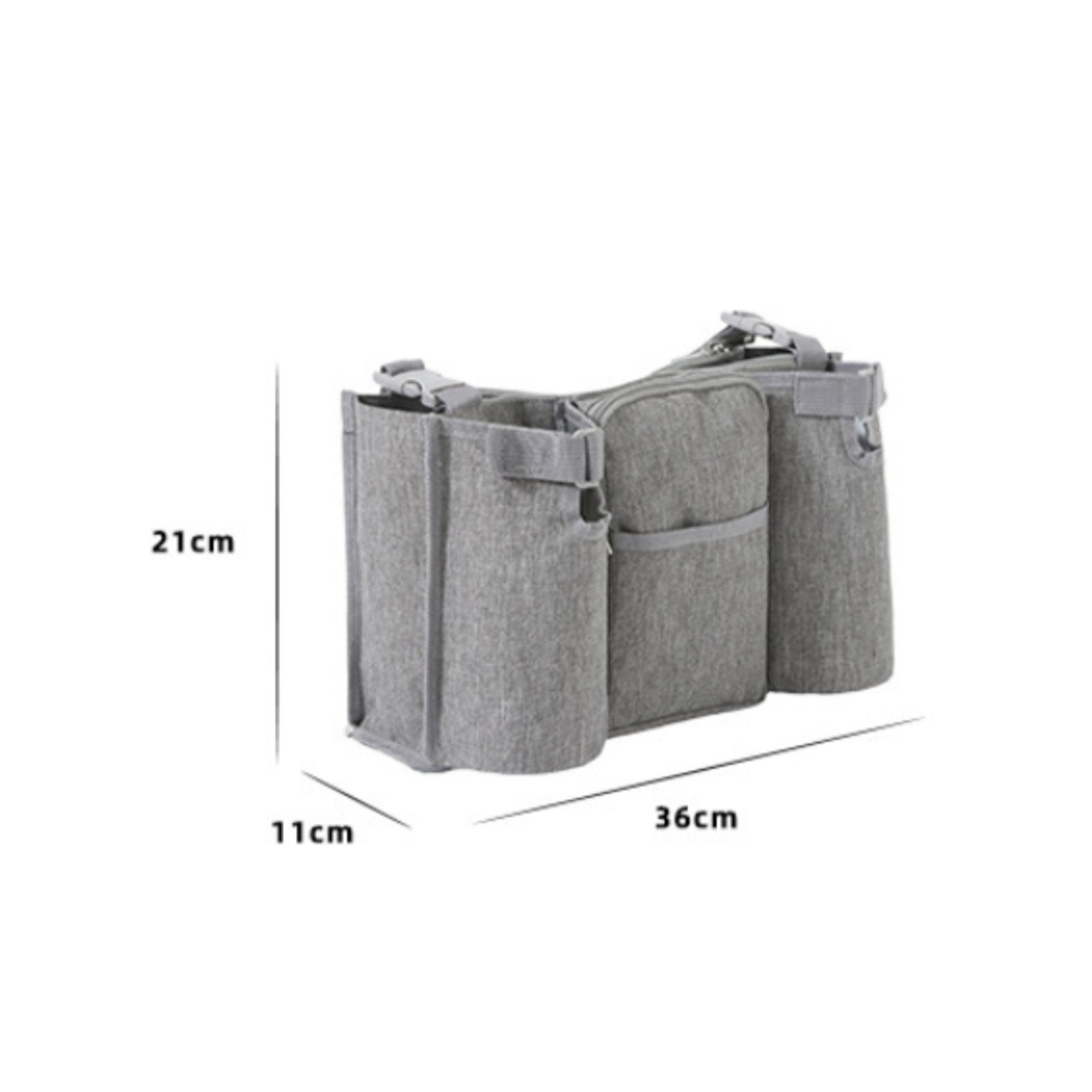 Pram Bag Universal Fit Pram Hanging Pouch Long-Lasting