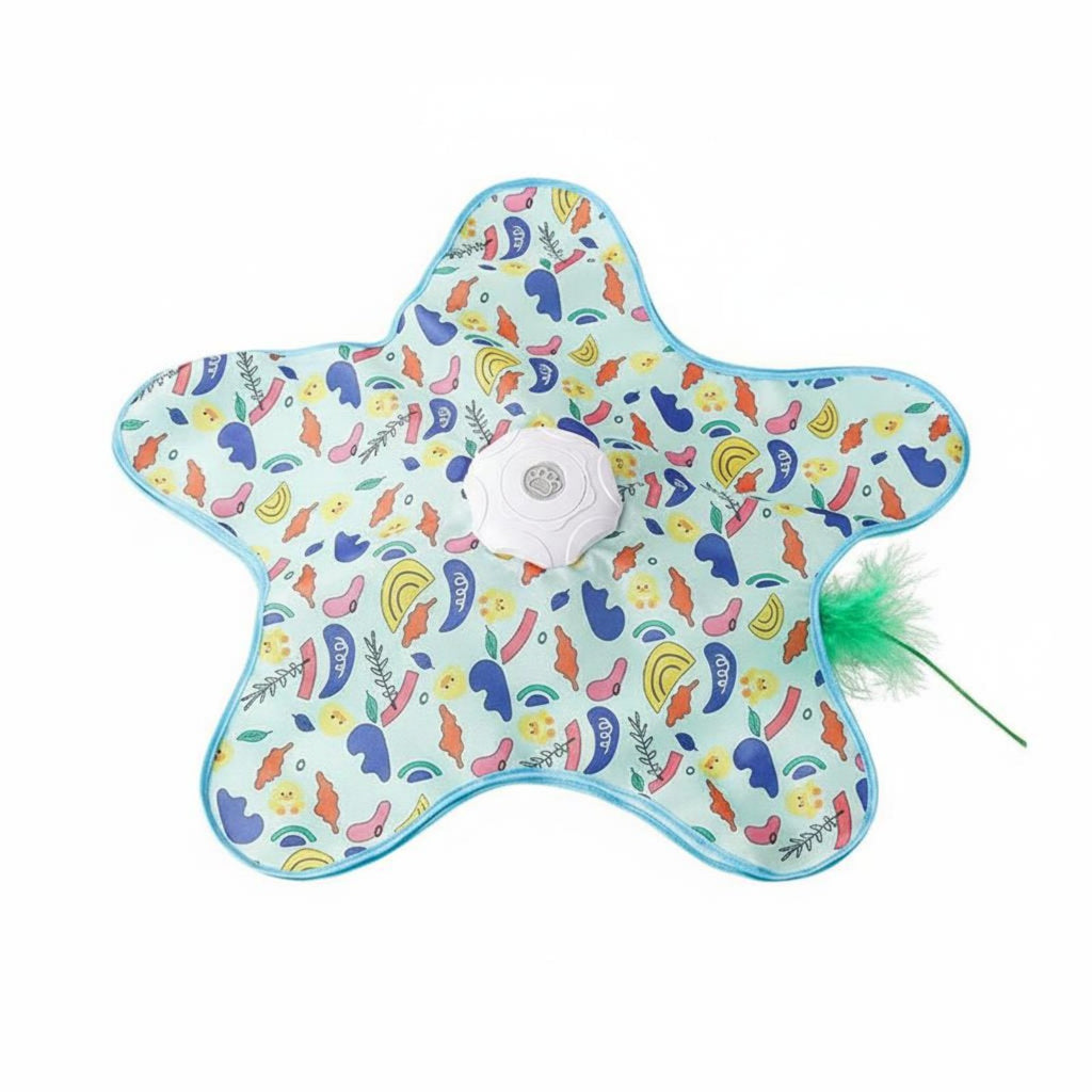 Automatic Hide and Seek Cat Toy 360° Irregular Movement for Indoor Cats, Kittens