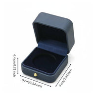 Commemorative Medallion Holder Soft Velvet Lining Commemorative Medal Holder Medallion Presentation Case for Hobbyists