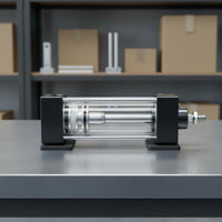 Transparent Hydraulic Cylinder Display Piece Learning Tool for Classroom, School