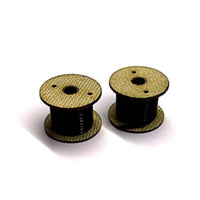 2 Pieces HO Scale Cable Reel Industrial Model Cable Reel 1:87 for Dioramas