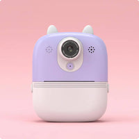 Kids Instant Camera Multifunctional Twin Lens Print Camera Thermal Printing