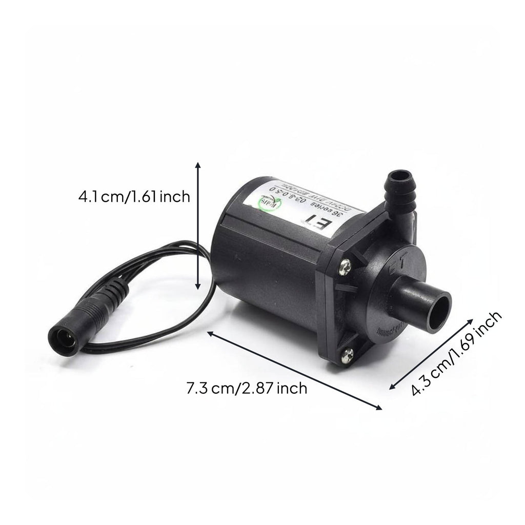 DC Water Pump Continuous Use Brushless Water Pump Quiet for Aquarium