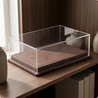 Clear Model Car Display Case Stitched Car Model Display Case Easy Setup