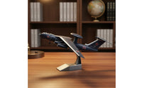 Beriev A-50U Model Alloy Build A-50U Scale Model Detailed Paint Metal Plane Ornament for Aviation Fans, Collectors, Shelf, Desk, Cabinet