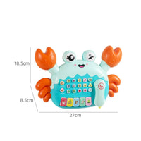 Crab Phone Toy Early Education Educational Toy Phone Number Recognition