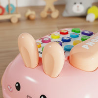 Musical Story Phone Imaginative Play Rabbit Phone Toy English Learning