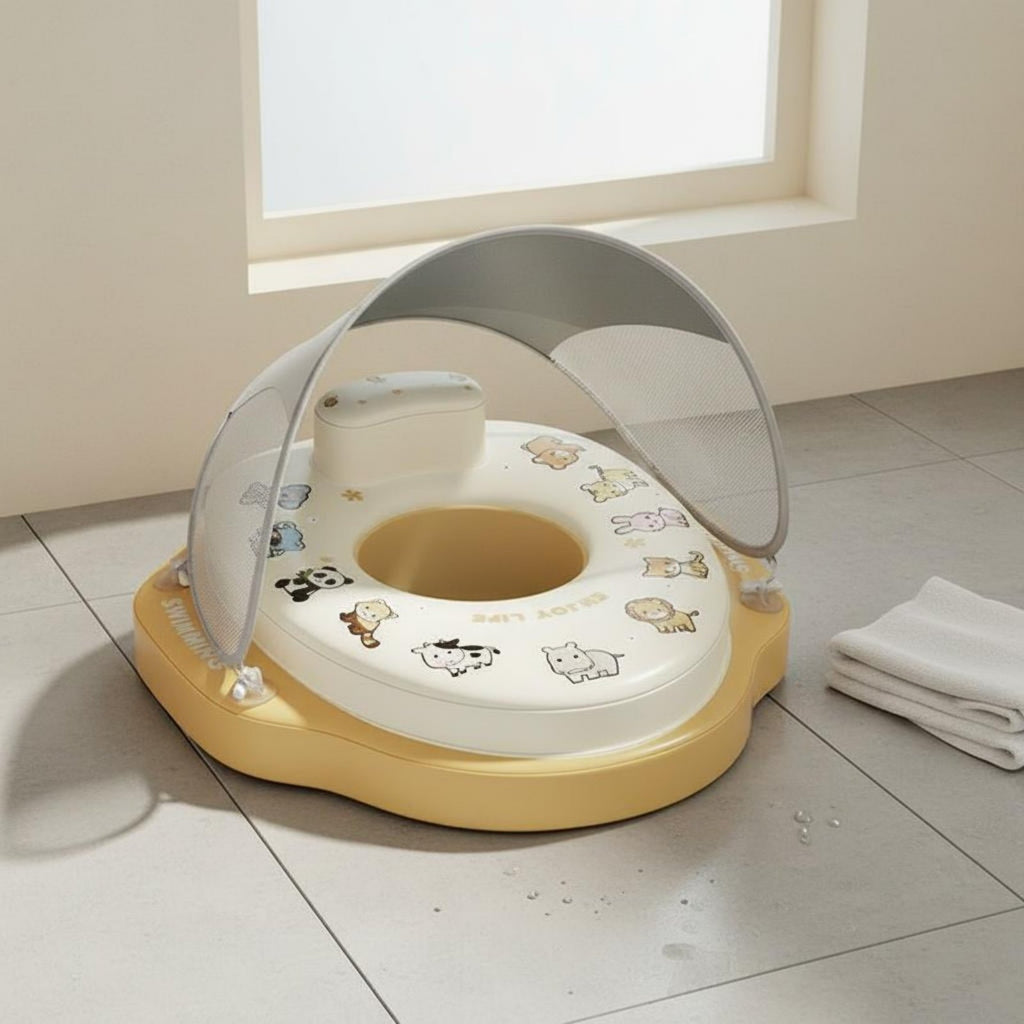 Baby Pool Buoy with Canopy Included Canopy Baby Buoy UPF 50+ for Toddlers