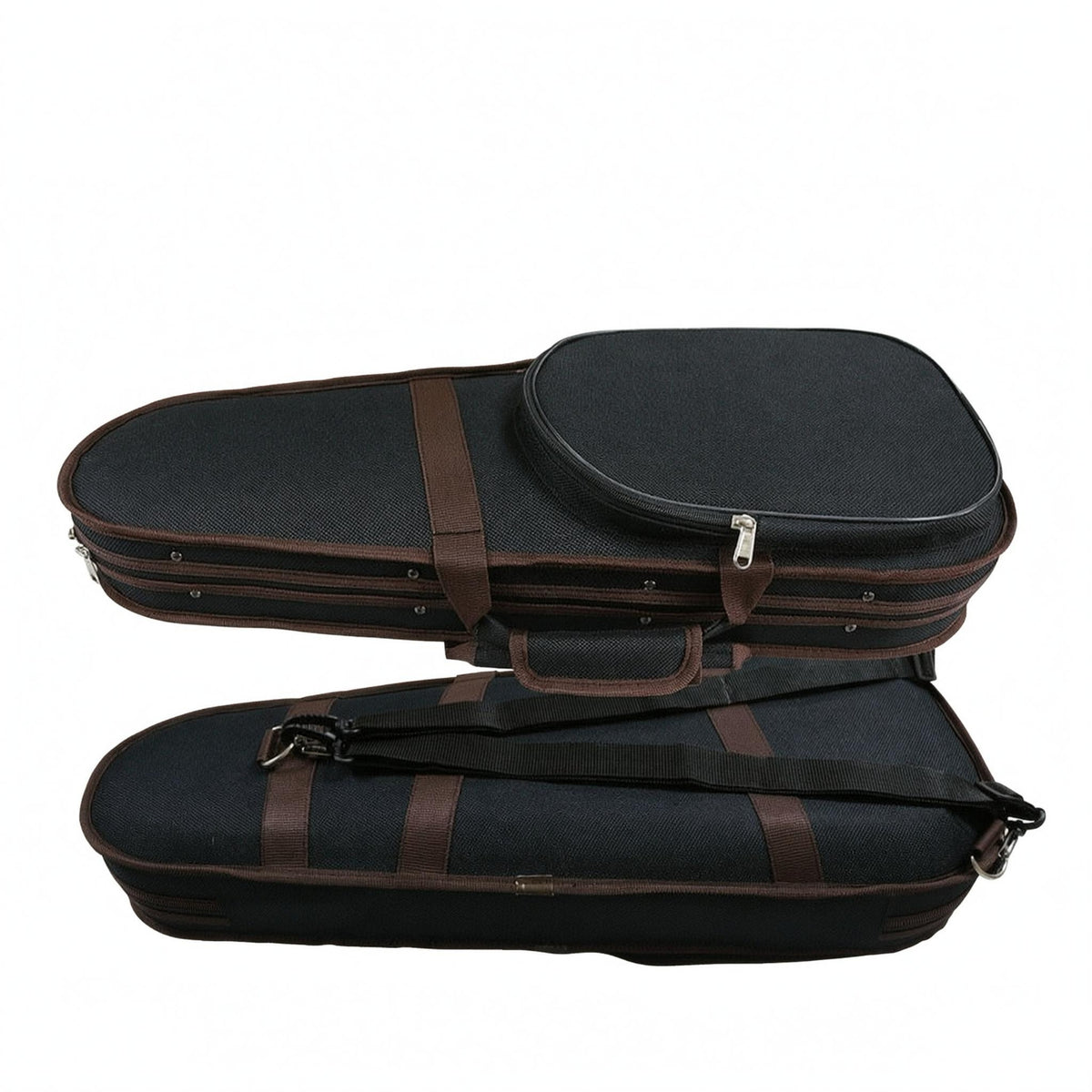 4/4 Violin Hard Case Lightweight Air Travel Violin Case Reinforced Edging