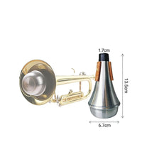 Trumpet Mute Conical Metal Trumpet Mute Cork Pads