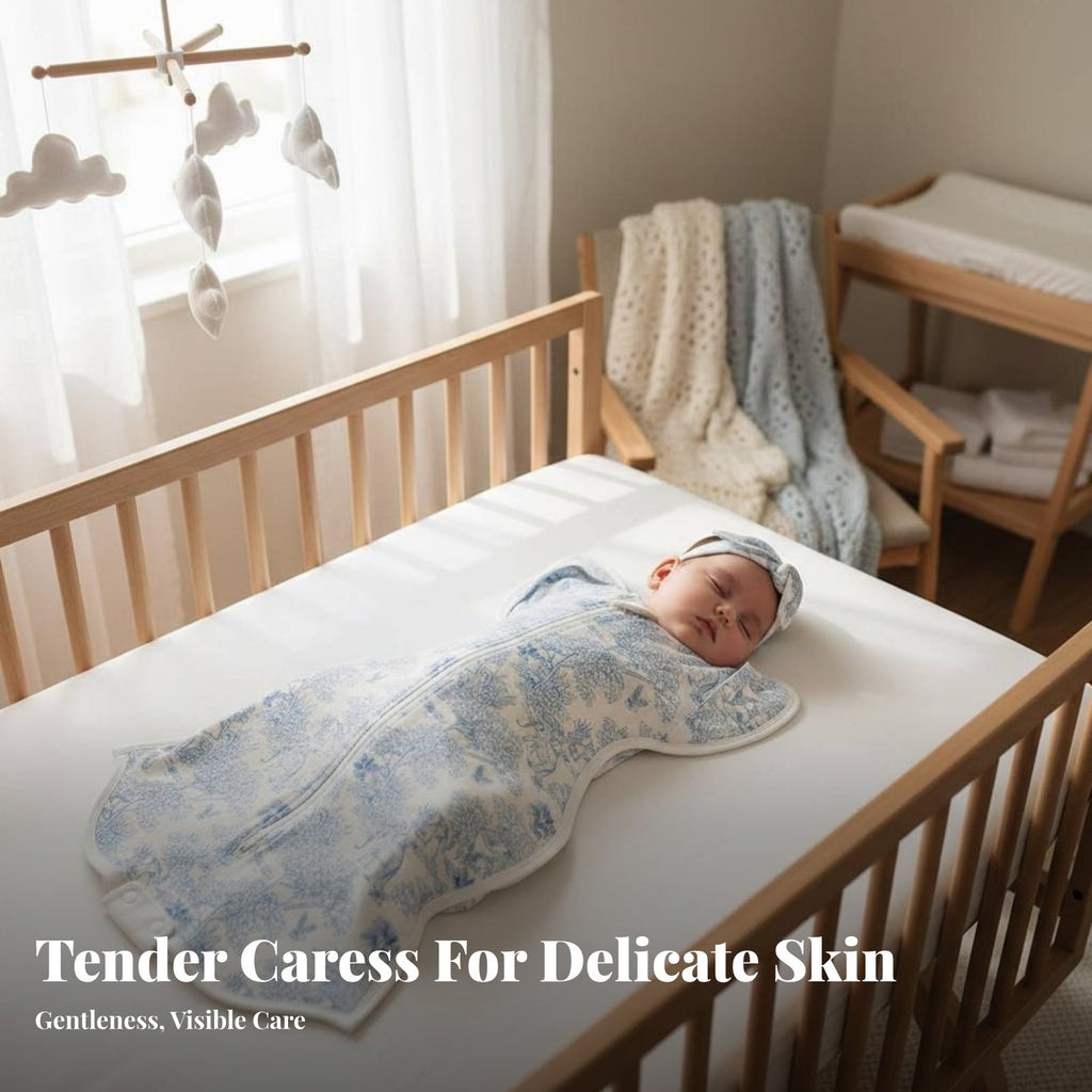 Arms-up Swaddle Sack Anti-Startle Arms-up Swaddle Improves Sleep for Caregivers