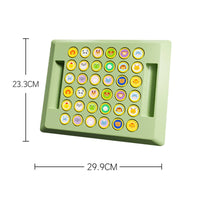 Wildlife Flip Chess Educational Flip Chess Game Cartoon Patterns for Families