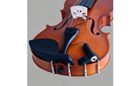 Clamp-on Violin Pickup Circular Opening Wood Contact Violin Pickup Black