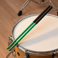 2 Pieces Aviation Aluminum Drum Mallets Long-Lasting Metal Drumsticks Non-Slip