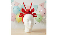 Crustacean Headband Cute Soft Toy Crustacean Hair Band Funny for Stage