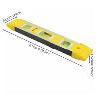 Mini Bubble Level Ruler High Visibility Bubble Level Ruler Easy to Read