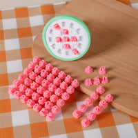 Letter Set Cookie Stamps Reusable Fondant Letter Stamps Easy to Use