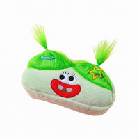 Fuzzy Material Pencil Case Lightweight Stuffed Pencil Pouch Smooth Zipper