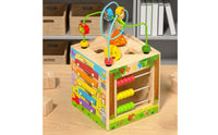 Early Learning Toy Box 8 in 1 Bead Maze Box Shape Sorting for Kindergarten, Kids
