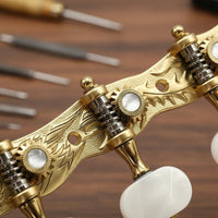 Dragon Phoenix Guitar Tuners Easy to Tune String Instrument Part 1:18 Gear Ratio
