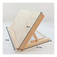 Folding Easel Board Foldable Desktop Sketching Board Polished Surface