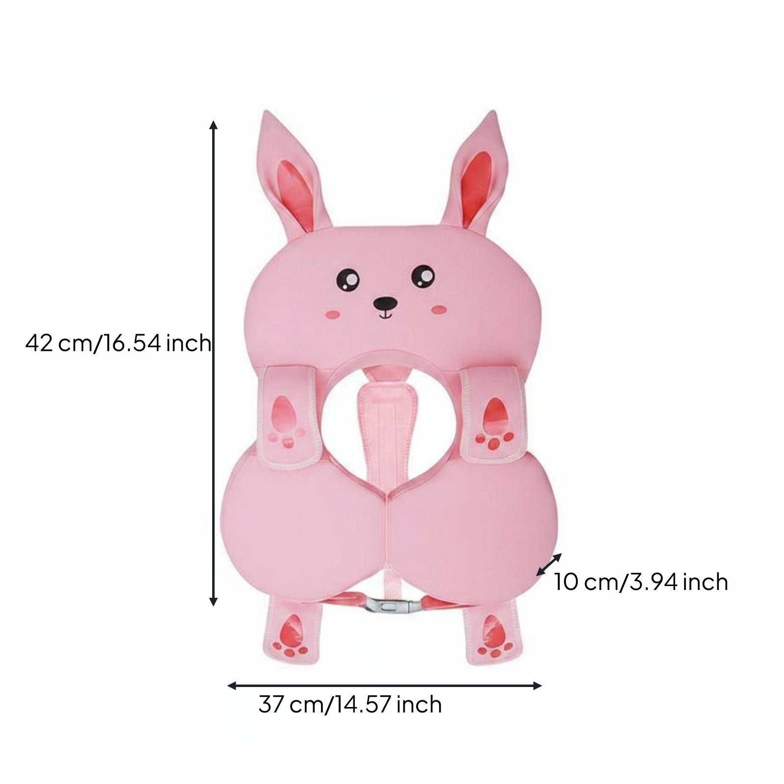Underarm Swim Collar Adjustable Size Deer Swim Buoy Leg Support for Babies