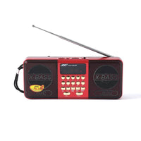 Portable Radio Speaker Small Display Battery Radio Speaker Button Control Panel