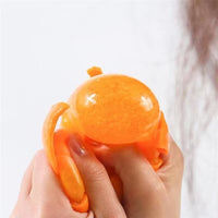 Orange Squishy Slow Rebound Fruit Sensory Play