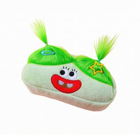 Fuzzy Material Pencil Case Lightweight Stuffed Pencil Pouch Smooth Zipper