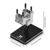 Handheld Modeling Vise Aluminum Alloy Handheld Mini Vise Lightweight Detachable Bench Clamp for Crafters