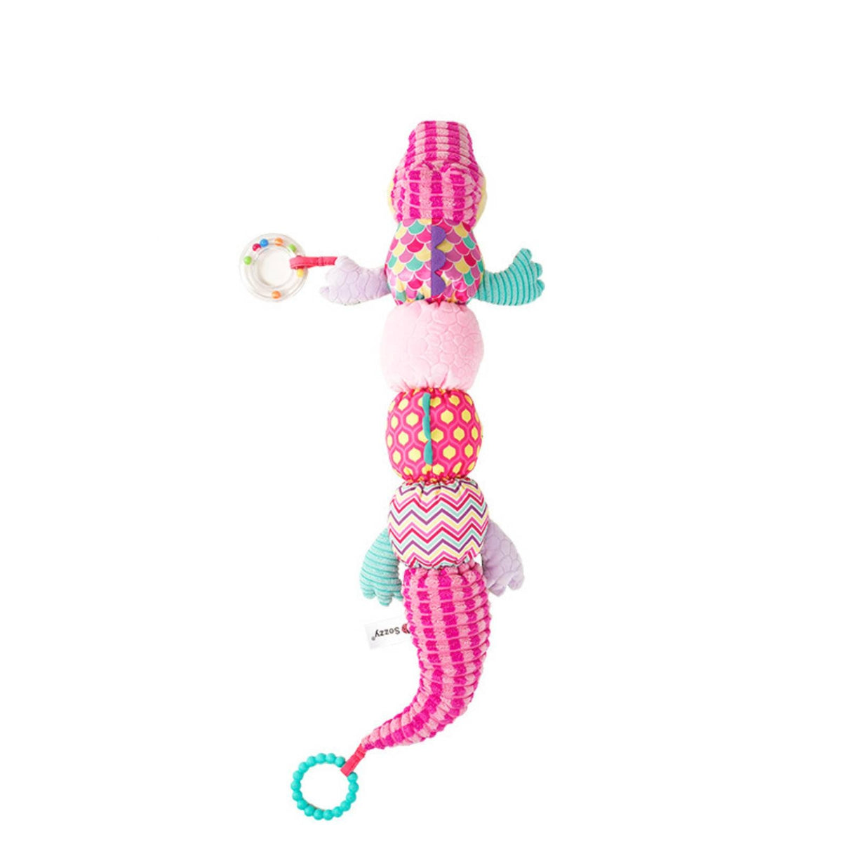 Hanging Animal Height Chart Patterned Nursery Wall Ruler Ready to Hang
