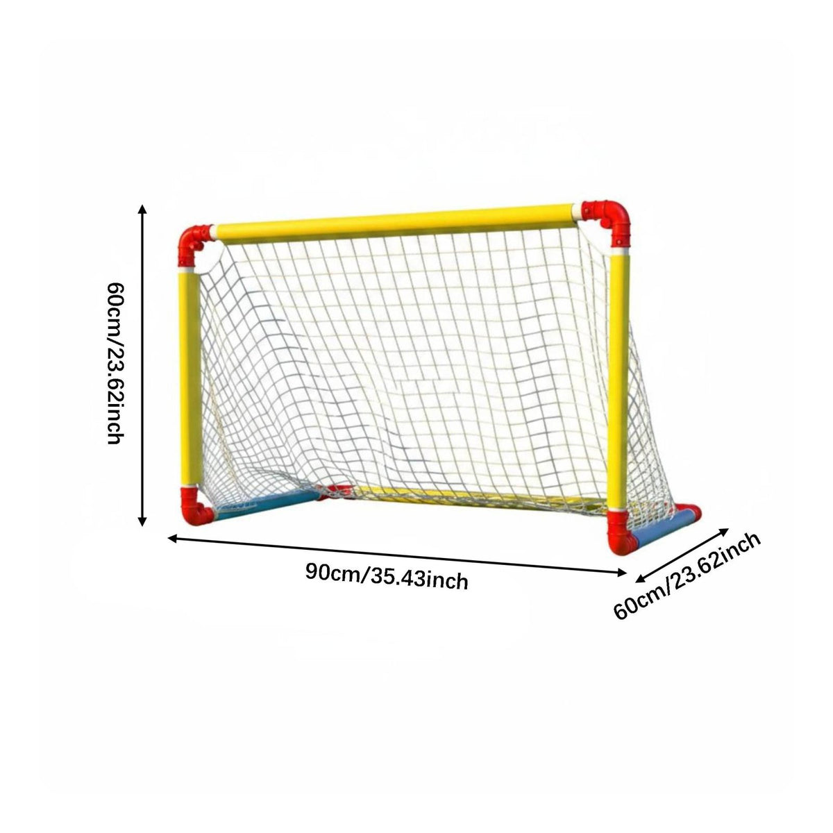 Kids Mini Soccer Net Easy Assembly Outdoor Toy Parent-Child Interaction