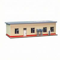 Model Railway Station N-Scale Railway Station Kit Detailed for Hobbyists