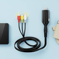 USB 2.0 Video Digitizing Adapter Composite AV Input Analog Video Digitizing Adapter Plug and Play VHS to USB Converter