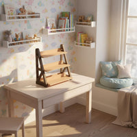 Miniature Storage Rack Scene Prop Dollhouse Storage Rack Realistic Design