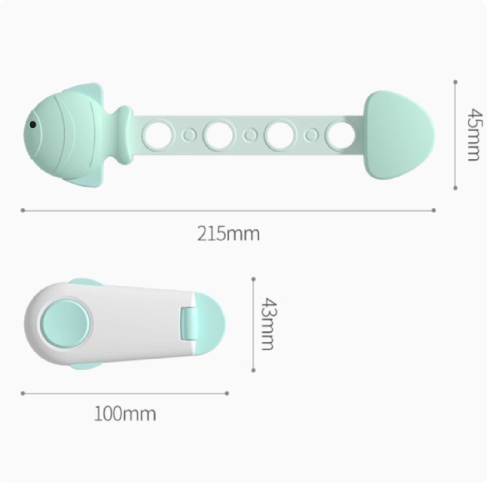 Kid Security Lock, Adjustable Cabinet Drawer Lock, Infant Protection, Screwless, Easy Installation, Multi-Purpose for Doors, Closets, Sliding Cabinets