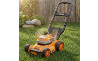 Spray Mist Mower Toy Control Knob Push Lawn Mower Toy Realistic Sounds