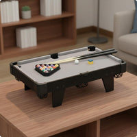 Mini Pool Table Space Saving Tabletop Billiards Set Stable and Sturdy for Family