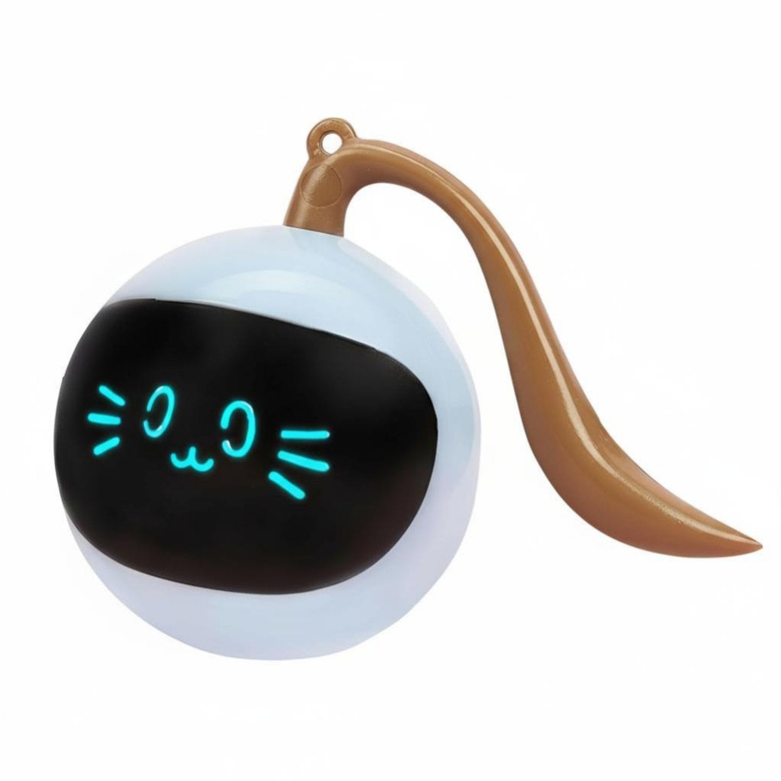 Electric Cat Toy Ball, Rechargeable, Automatic, Light-Up, Interactive Play