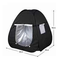 Black Play Tent Portable Reflective Play Tent Long-Lasting