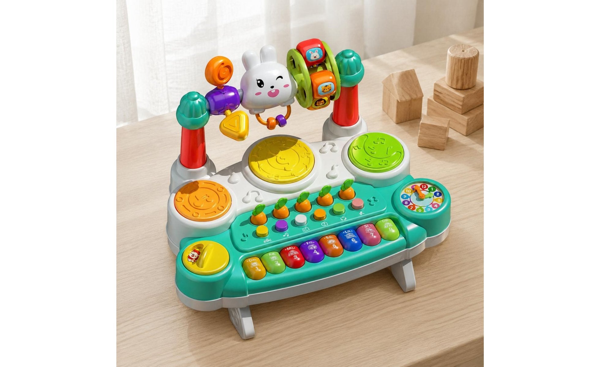 Baby Phone Toy Sensory Play Musical Pretend Phone Hand-Eye Coordination