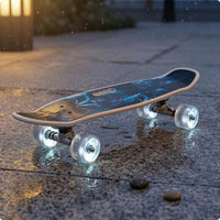 Aquatic-Animal-shapedShaped Skateboard Printed Graphic Sports Gear Aluminum