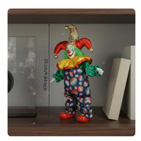 Ceramic Clown Figurine Cute Clown Doll Gift