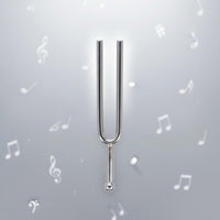 440 Hz Tuning Fork Nickel Plated A 440 Tuning Fork Clear Tone for Music Practice