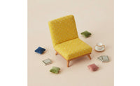 1:12 Scale Dollhouse Chair Realistic Model for Photography Prop