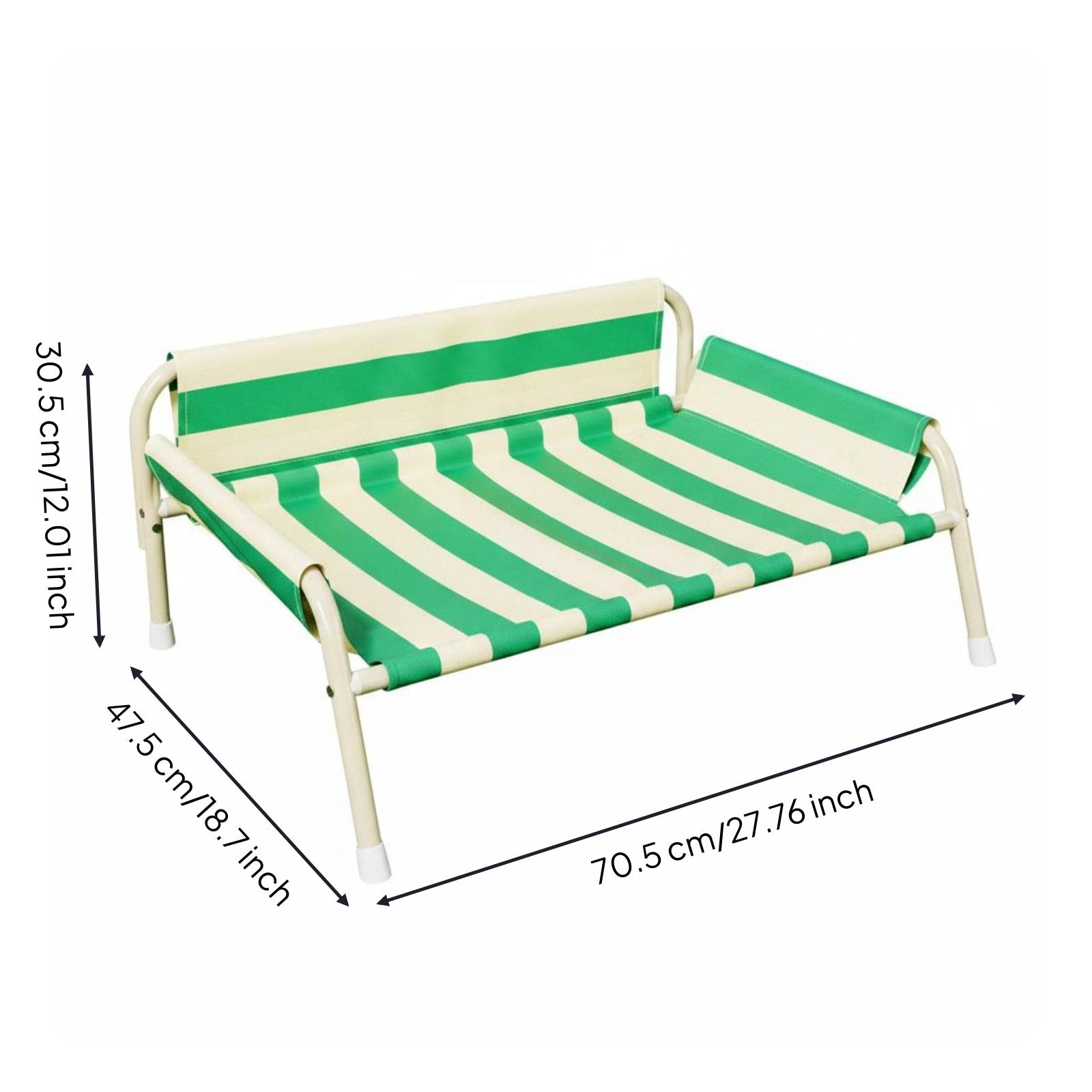 Elevated Dog Bed Long-Lasting Raised Pet Cot Water-Resistant-Proof for Indoor