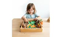 Carrot House Sand Toy Set 3D Printed Play Mold Set for Children, Toddlers