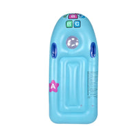 Inflatable Water Buoyant Toy Carry Handles Clear Bottom Raft Welded Seam