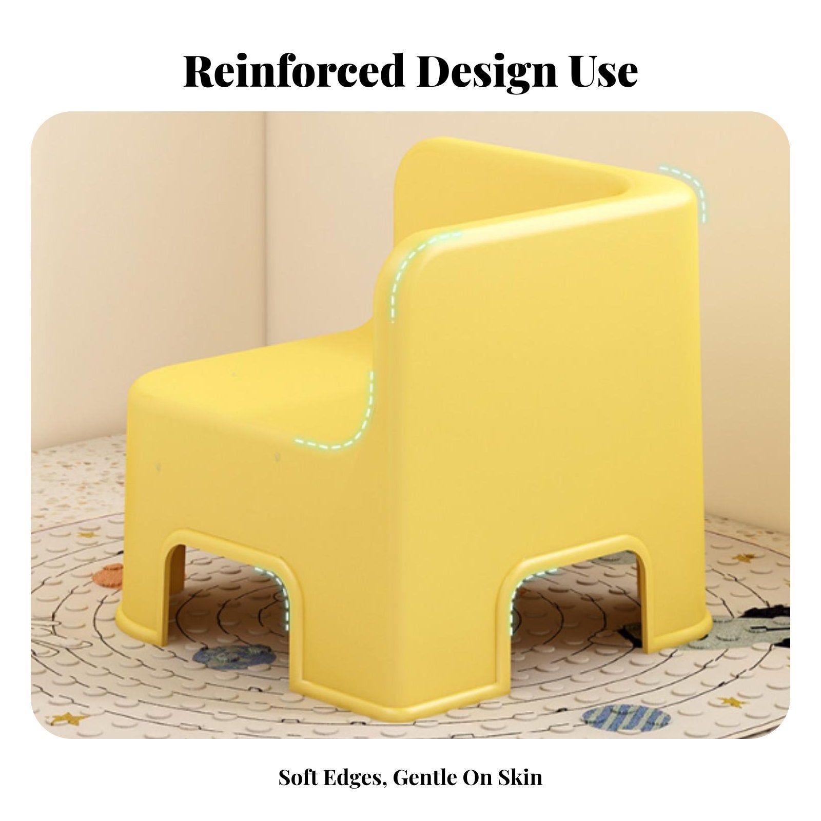 Stackable Corner Bath Stool Strong Corner Shower Stool Non-Slip for Living Room