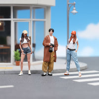 Travel Photography Doll Set Collectible Gift Mini Travel Photo Figures